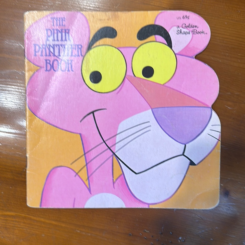 The Pink Panther Book & Bendable plush‎ Vintage HTF paperback children’s… - Picture 3 of 9